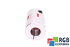YH10-30-14-14-50 D=30MM D1/D2=14/14MM L=50MM ALUMINIUM GIUNTO ELASTICO A GRIFFE