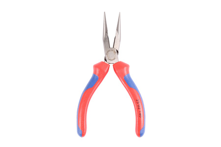 PINZE A BECCHI MEZZITONDI CON TAGLIENTE LATERALE, PINZE RADIO 25 02 140 KNIPEX 25 02 140 8MM, 2.5MM, 2MM, 42MM, 15MM 140X48X17MM