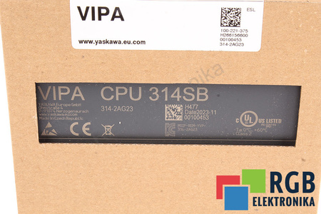 314-2AG23 YASKAWA VIPA 314SB DPM EQUIVALENTE 6ES7315-2AH14-0AB0