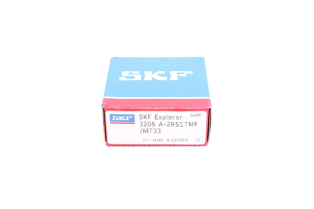 3205 A-2RS1TN9/MT33 SKF 8500RPM, 25X52X20.6 22KN, 15.3KN CUSCINETTO A SFERE A CONTATTO OBLIQUO