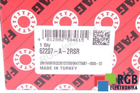 62207-A-2RSR FAG 35X72X23 CUSCINETTO