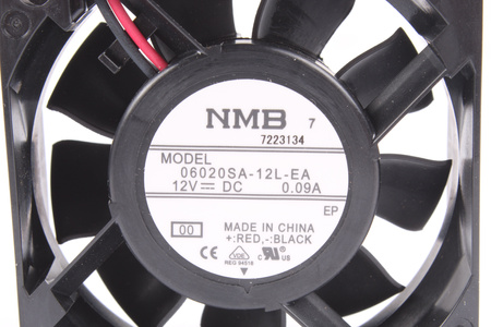 06020SA-12L-EA-00 NMB TECHNOLOGIES 60X60X20MM, 12V VENTILATORE