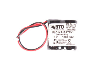 MR-BAT6V1 MR-J4 6.0V PLC-MR-BAT6V1 1800MAH, 6V BATTERIA SOSTITUTO