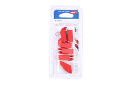 TRE PAIA DI GANASCE PROTETTIVE IN PLASTICA PER TUTTI I MODELLI 86 XX 250 8609250V01 KNIPEX 86 09 250 V01 96X17MM