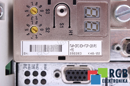 DKC04.3-040-7-FW BOSCH REXROTH FWA-DRIVE*-FGP-20VRS-MS SENZA COPERTURA