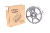 1,75MM HIPS FILAMENT 0.5KG WHITE FLASHFORGE DIMENSIONE ESTERNA DELLA BOBINA 180MM, DIMENSIONE INTERNA DELLA BOBINA 50MM, LARGHEZZA DELLA BOBINA 45MM