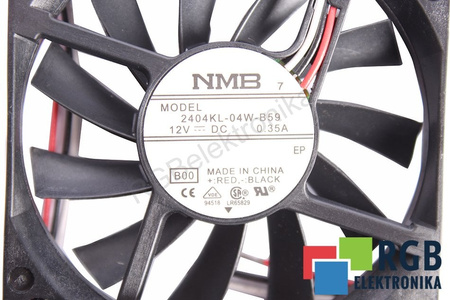 2404KL-04W-B59 NMB TECHNOLOGIES 60X60X10MM, 12V, 0.35A VENTILATORE