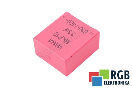 CONDENSATORE MKP1J043307H00JSSD WIMA MKP10, 3.3UF, 630/400V