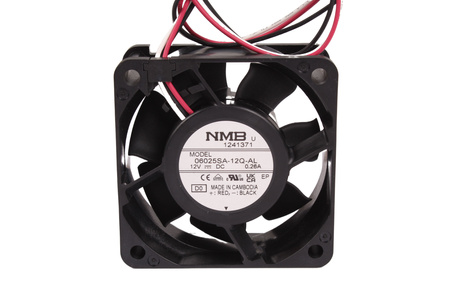 06025SA-12Q-AL MINEBEA RICAMBIO PER 2410ML-04W-B69 60X60X25MM 60X60X25MM, 12V VENTILATORE