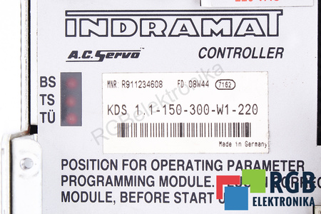 KDS1.1-150-300-W1-220 INDRAMAT AC SERVO CONTROLLER