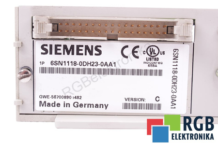 6SN1118-0DH23-0AA1 SIEMENS SIMODRIVE 611-D VERSION C