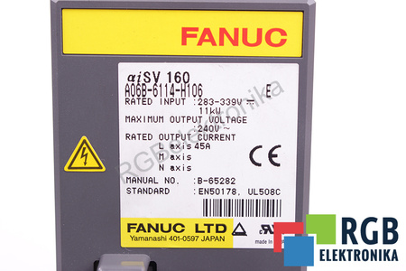A06B-6114-H106 FANUC SERVO AMPLIFIER MODULE