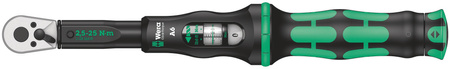 CHIAVE DINAMOMETRICA CON CRICCHETTO REVERSIBILE 05075605001 WERA CLICK-TORQUE A 6 2,5-25 NM