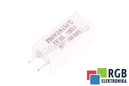 RESISTORE RES-10-OHM-3W-12-8-25 IWAKI TF3S 10 OHM 10OHM