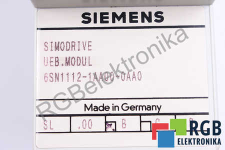 6SN1112-1AA00-0AA0 SIEMENS SIMODRIVE 611-A/611-D SIMODRIVE 611
