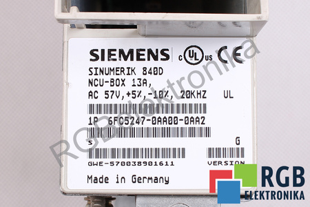 6FC5247-0AA00-0AA2 SIEMENS SINUMERIK 840D/840DE VERSION G