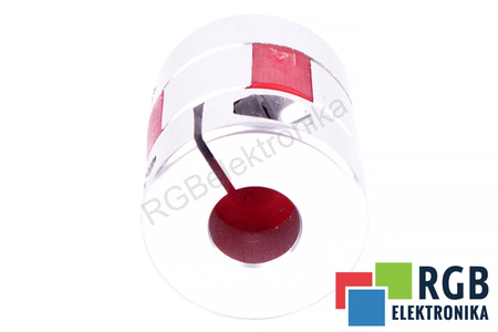 YH10-25-6-10-30 D=25MM D1/ D2=6/10MM L=30MM ALUMINIUM GIUNTO ELASTICO A GRIFFE