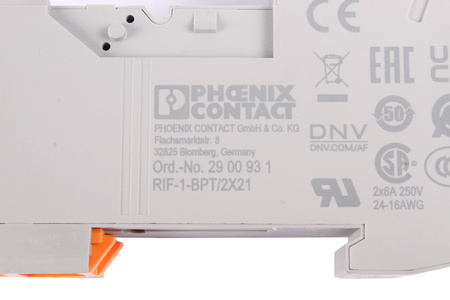 RIF-1-BPT/2X21 PHOENIX CONTACT 2900931 BASE PLUG-IN PER RELE