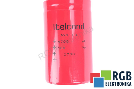 CONDENSATORE AYX-HR ITELCOND 4700UF, 160V
