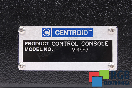 M400 CENTROID #13181 CONSOLE OPERATORE CNC CON COMPUTER E TASTIERA