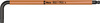 ASSORTIMENTO DI CHIAVI A L, METRICHE, BLACKLASER, 9 PEZZI 05022089001 WERA 950/9 HEX-PLUS