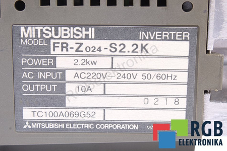 FR-Z024-S2.2K MITSUBISHI ELECTRIC