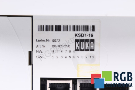 KSD1-16 00-105-350 KUKA E93DA552I4B531