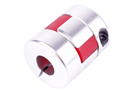 YH10-25-6-10-30 D=25MM D1/ D2=6/10MM L=30MM ALUMINIUM GIUNTO ELASTICO A GRIFFE