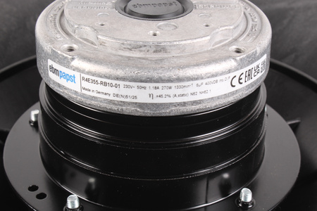 R4E355-RB10-01 EBM PAPST 0.27KW, 230V, 1.18A, 355MM VENTILATORE