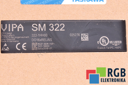 322-1HH00 YASKAWA VIPA SM322 EQUIVALENTE 6ES7322-1HH01-0AA0