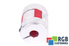 YH10-25-8-12-30 D=25MM D1/D=8/12MM L=30MM ALUMINIUM GIUNTO ELASTICO A GRIFFE