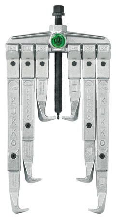 ESTRATTORE UNIVERSALE A 2 BRACCI 20-10-P3 CON GANCI DI ESTRAZIONE REGOLABILI NEL SET KUKKO