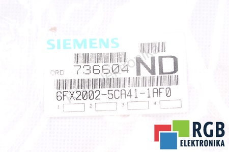 CAVO 6FX2002-5CA41-1AF0 SIEMENS 1FT/1FK TO 611/810D/SIMOVERT 5M