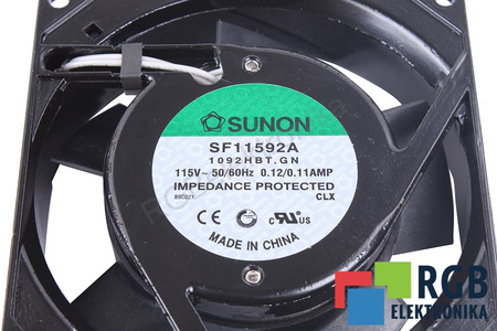SF11592A1092HBT SUNON 90X90X25MM, 115V VENTILATORE