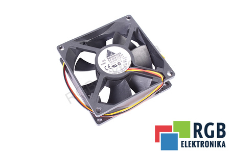 EFB0812EH DELTA 80X80X25MM, 12V, 0.42A VENTILATORE