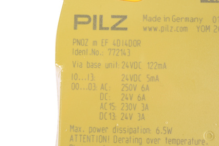 PNOZ M EF 4DI4DOR PILZ 772143 PNOZMULTI 2 RELE DI SICUREZZA