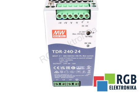 TDR-240-24 MEAN WELL ALIMENTATORE