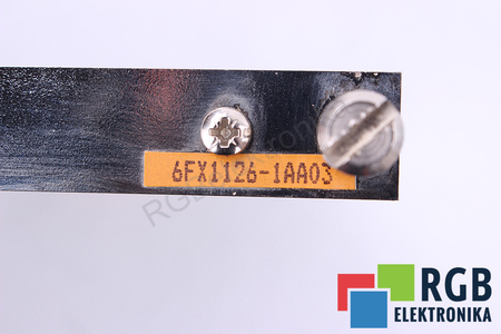 6FX1126-1AA03 SIEMENS SINUMERIK 800 5482619301.02