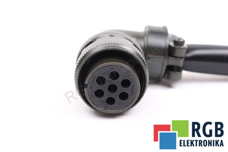 SPINA ANGOLATA FEMMINA XMS4108A20-15S PER AZIONAMENTI SERVO YASKAWA 7 PIN SOSTITUTO