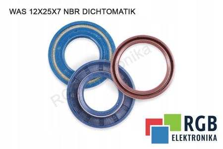 12X25X7 DICHTOMATIK WAS NBR PARAOLIO
