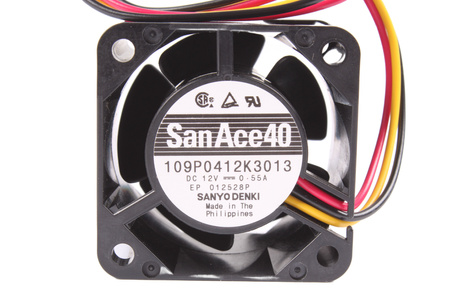109P0412K3013 SANYO DENKI 40X40X28MM, 12V, 0.55A VENTILATORE