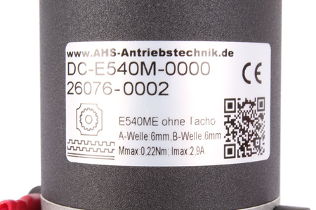 DC-E540M-0000 AHS E540ME WITHOUT TACHO