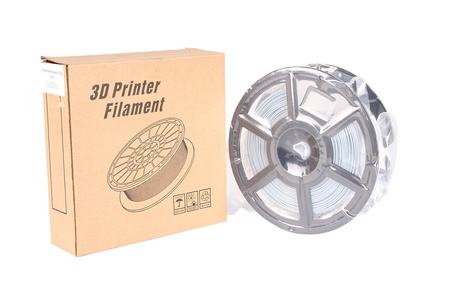 1,75MM PEARL FILAMENT 0.5KG GRAY FLASHFORGE DIMENSIONE ESTERNA DELLA BOBINA 180MM, DIMENSIONE INTERNA DELLA BOBINA 50MM, LARGHEZZA DELLA BOBINA 45MM