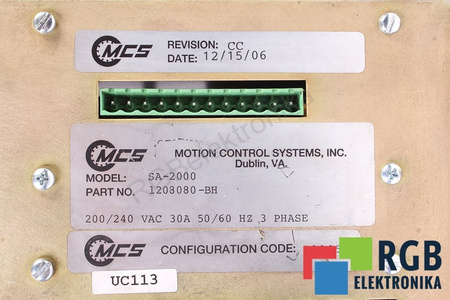 SA-2000 MCS