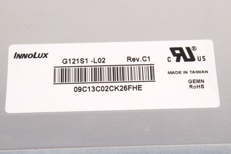 G121S1-L02 INNOLUX REV. C1 MATRICE LCD
