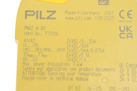 PNOZ M B0 PILZ 772100 RELE DI SICUREZZA
