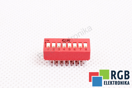 CONNETTORE 8DIP SWITCH C&K