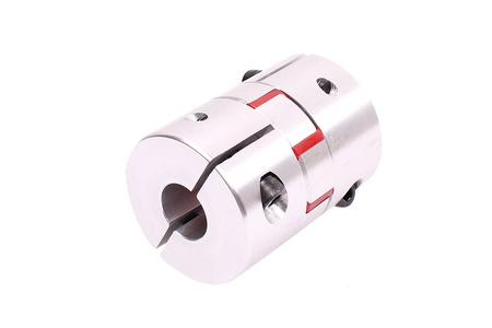YH10-65-24-24-90 D=65MM D1/D2=24/24MM L=90MM ALUMINIUM GIUNTO ELASTICO A GRIFFE
