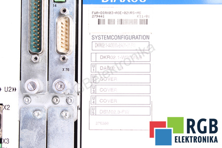 DKR02.1-W300N-BA01-01-FW INDRAMAT FWA-DIAX03-ASE-02VRS-MS DIAX03