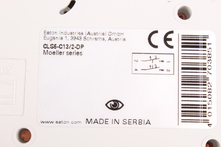 CLS6-C13/2-DP EATON 270385 INTERRUTTORE MAGNETOTERMICO